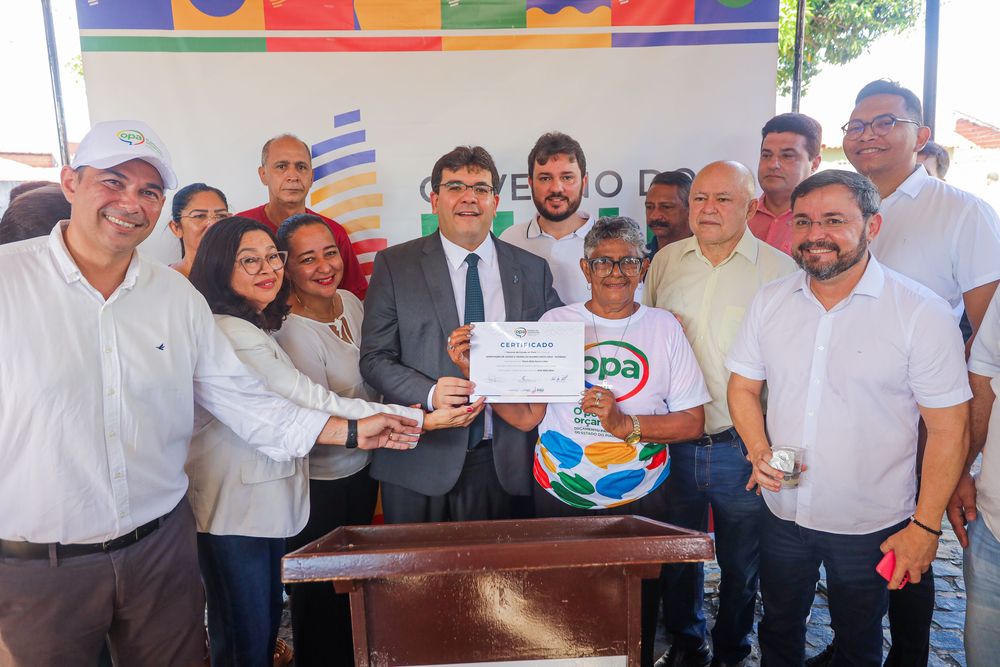 Entrega da segunda obra do OPA em Teresina