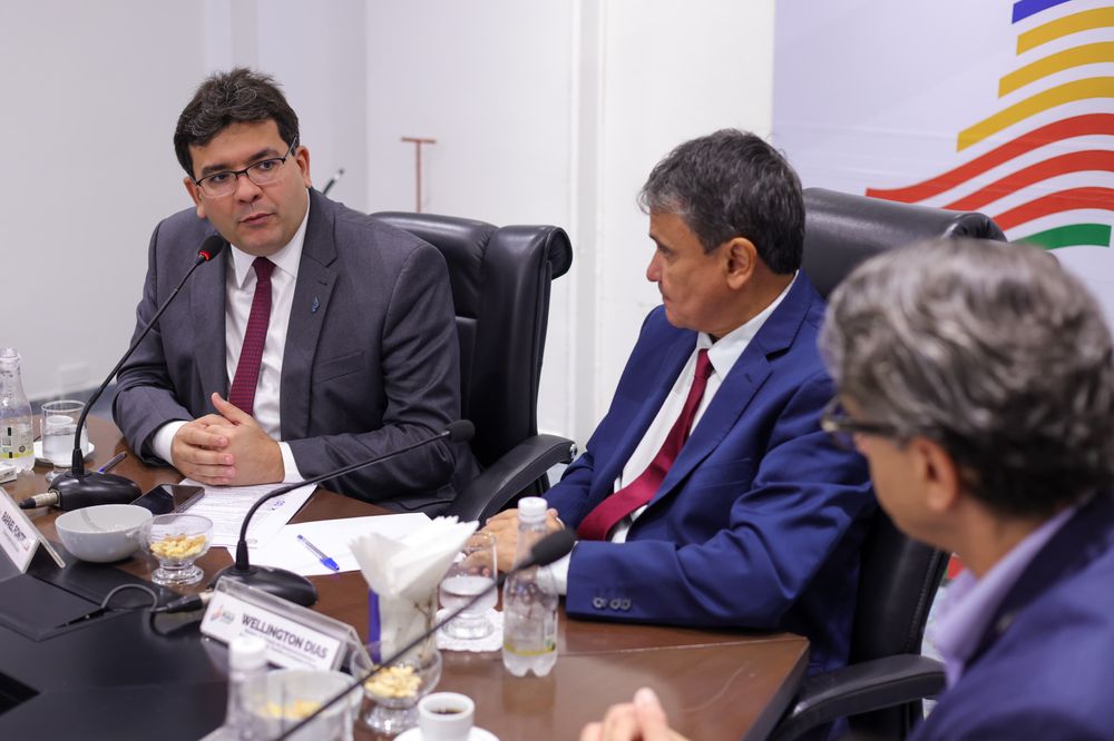 Governador Rafael Fonteles na reunião técnica para a agenda do G20 em Teresina