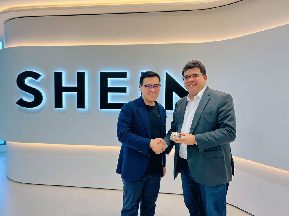 Governador visita a sede global da Shein, em Singapura