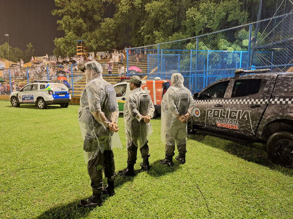 Polícia Militar assegura a segurança na partida da Copa do Brasil em Teresina