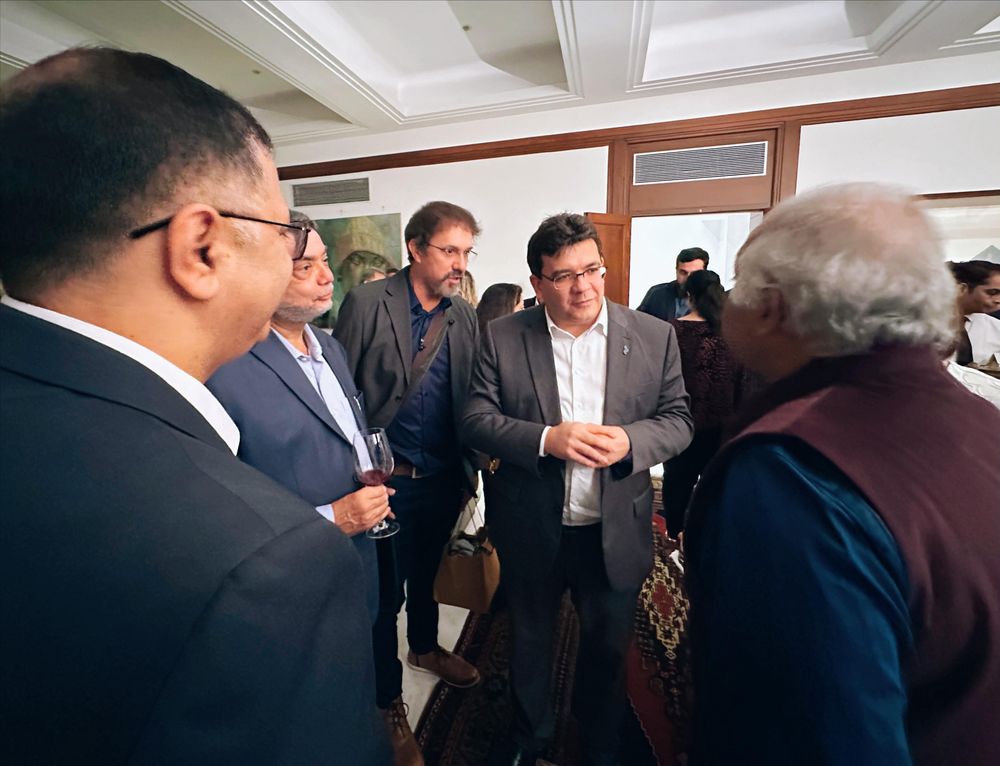 Rafael Fonteles participa de encontro com investidores no Consulado do Brasil em Mumbai, na Índia