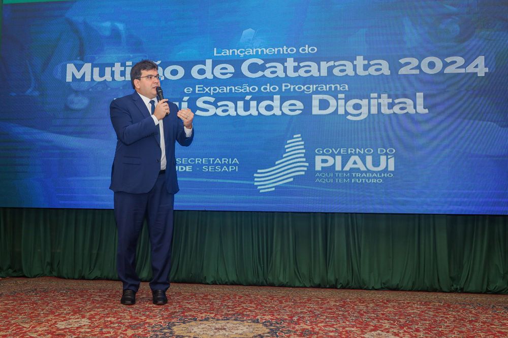 Governo lança Piauí Saúde Digital e anuncia mais de 28 mil cirurgias de catarata