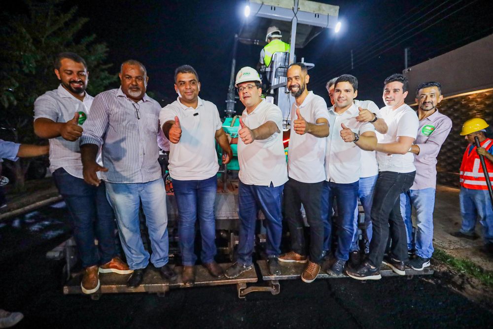 Rafael Fonteles inaugura pavimentação de rodovias que ligam quatro municípios do sul do Piauí