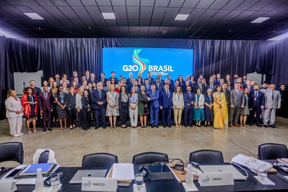 Abertura 3ª reunião da Força-Tarefa para construção da Aliança Global contra a Fome e a Pobreza