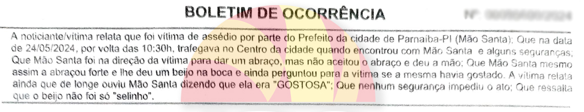 Boletim de ocorrência