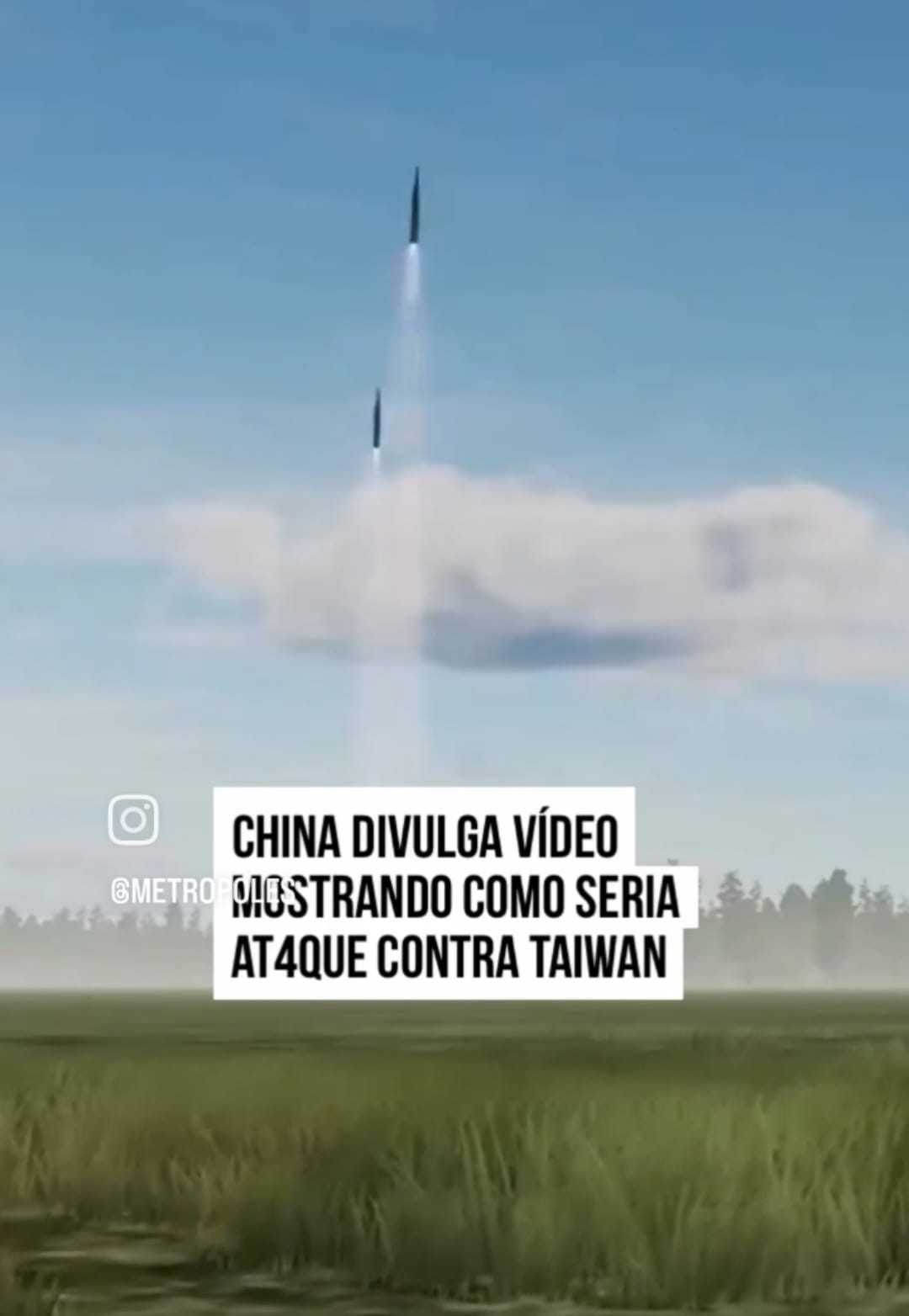 China divulga vídeo mostrando como seria ataque contra Taiwan