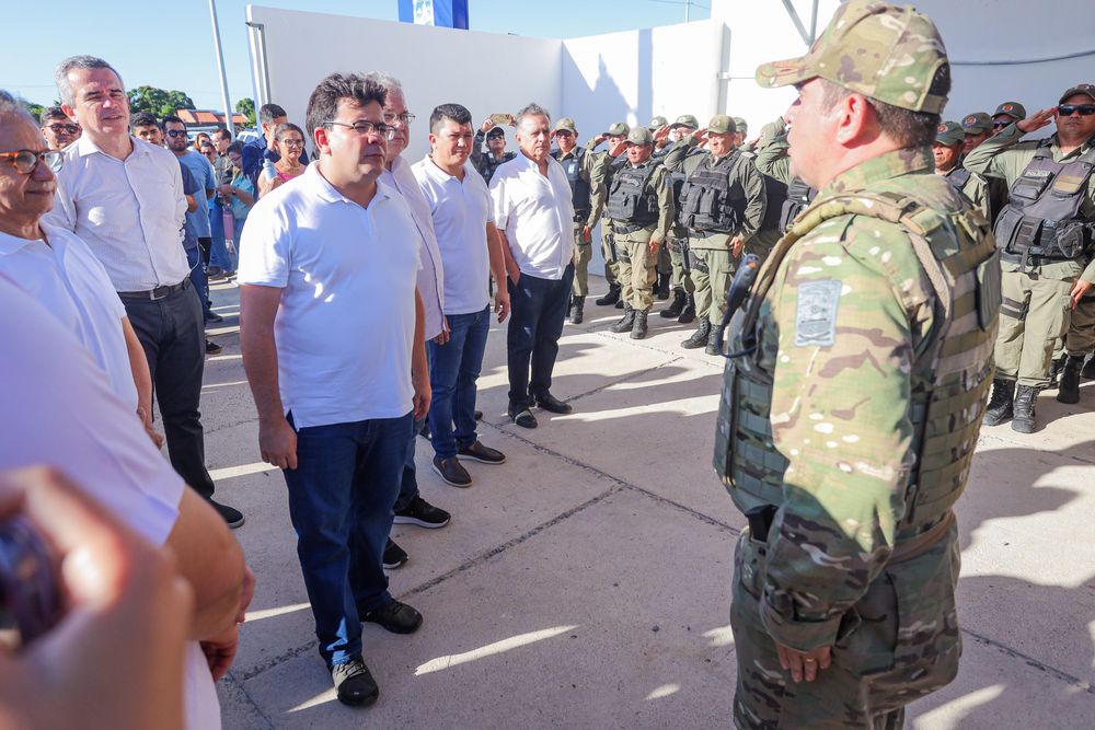 Parnaíba: Inauguração de quartel, obras de mobilidade e visita à obra de revitalização da Lagoa do Portinho