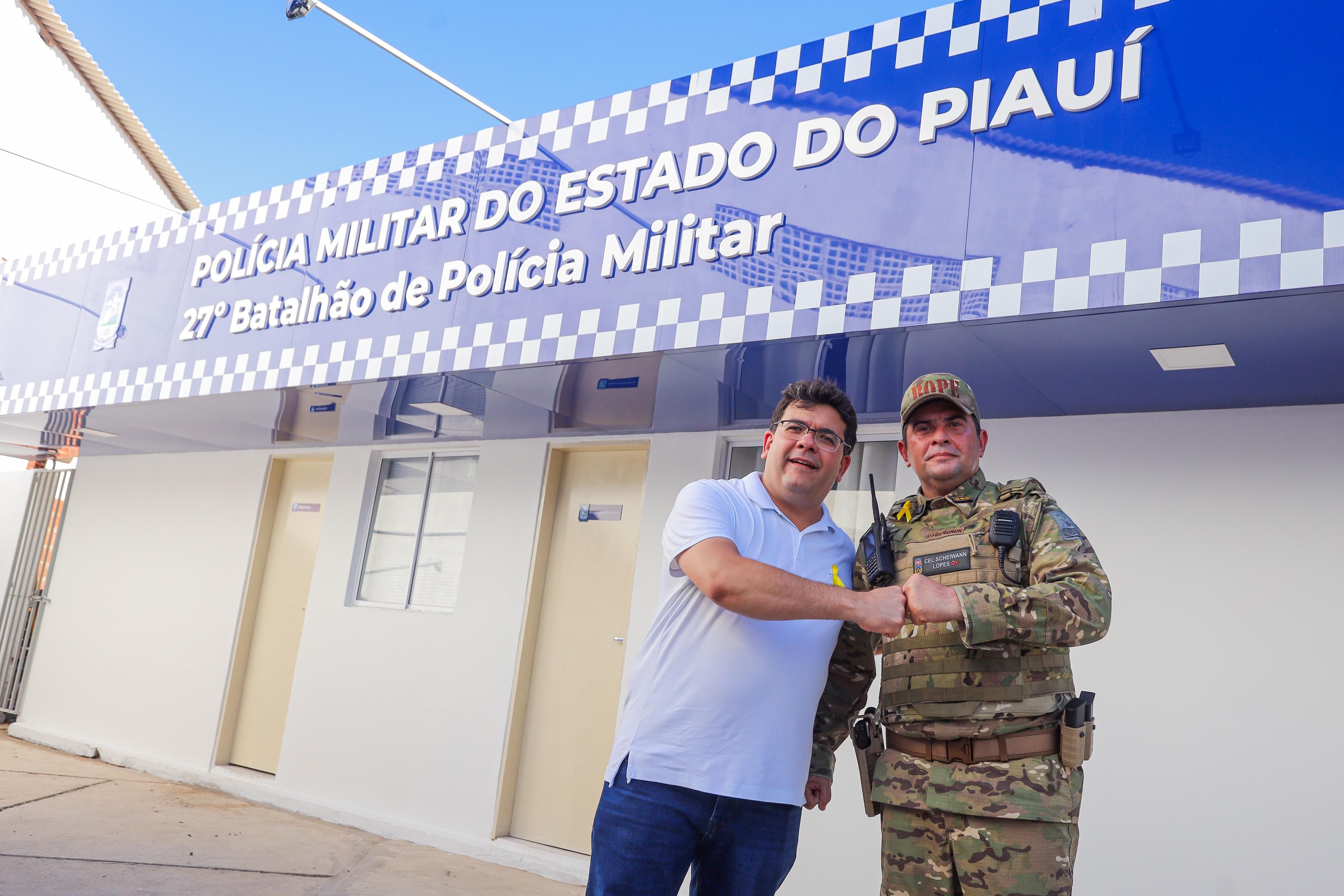 Parnaíba: Inauguração de quartel, obras de mobilidade e visita à obra de revitalização da Lagoa do Portinho