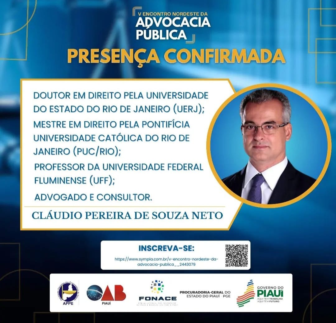 V Encontro Nordeste da Advocacia Pública