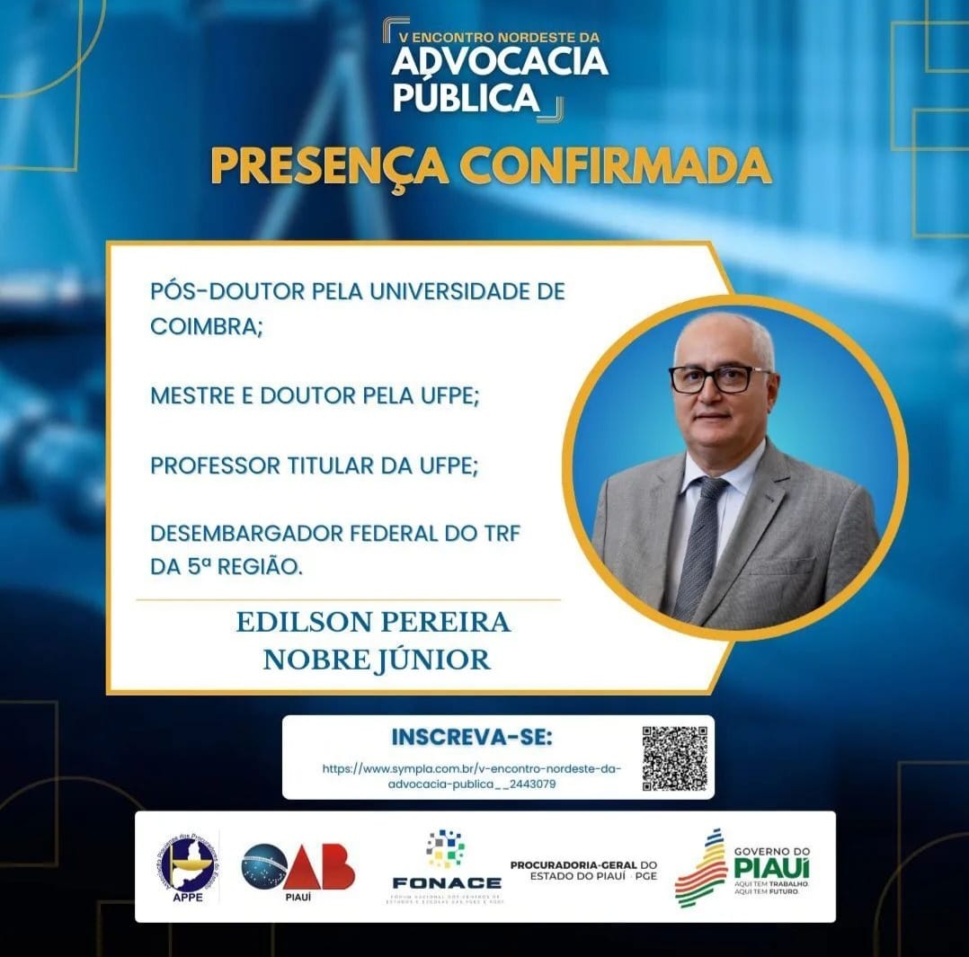 V Encontro Nordeste da Advocacia Pública