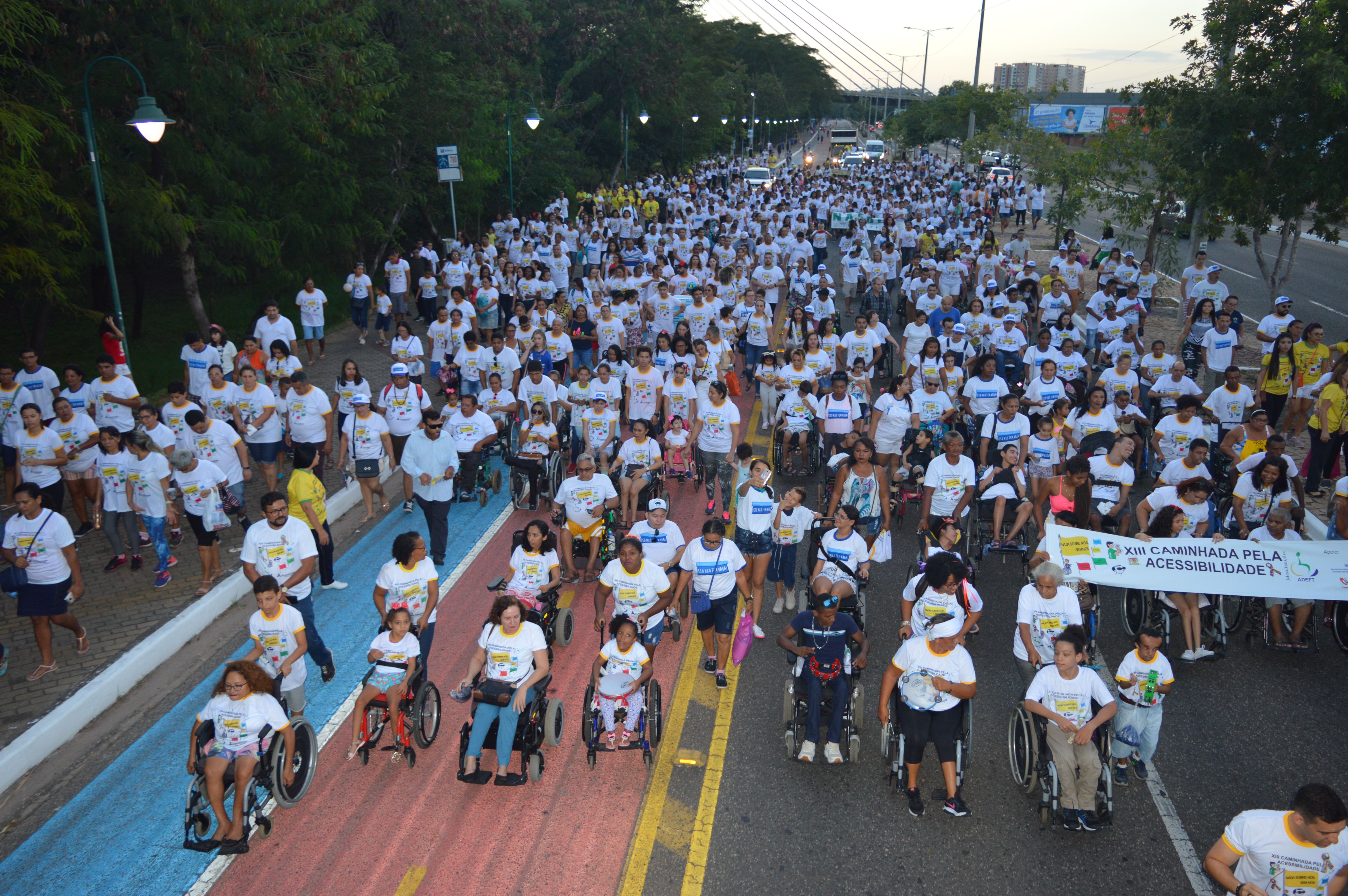 Caminhada pela Acessibilidade