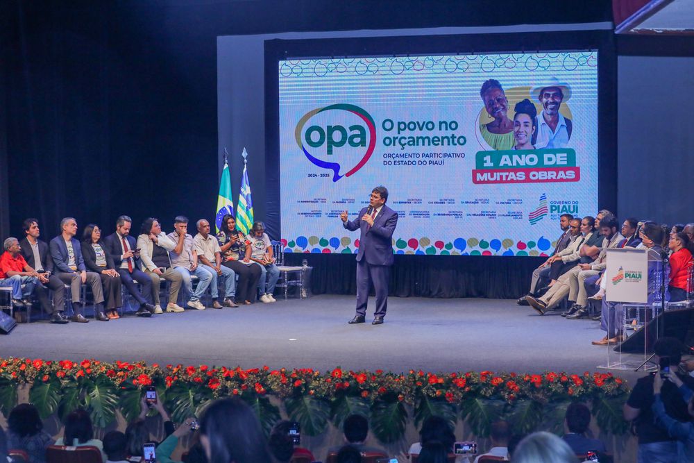 Governador Rafael Fonteles explica que os recursos serão aplicados através do OPA nos próximos dois anos.