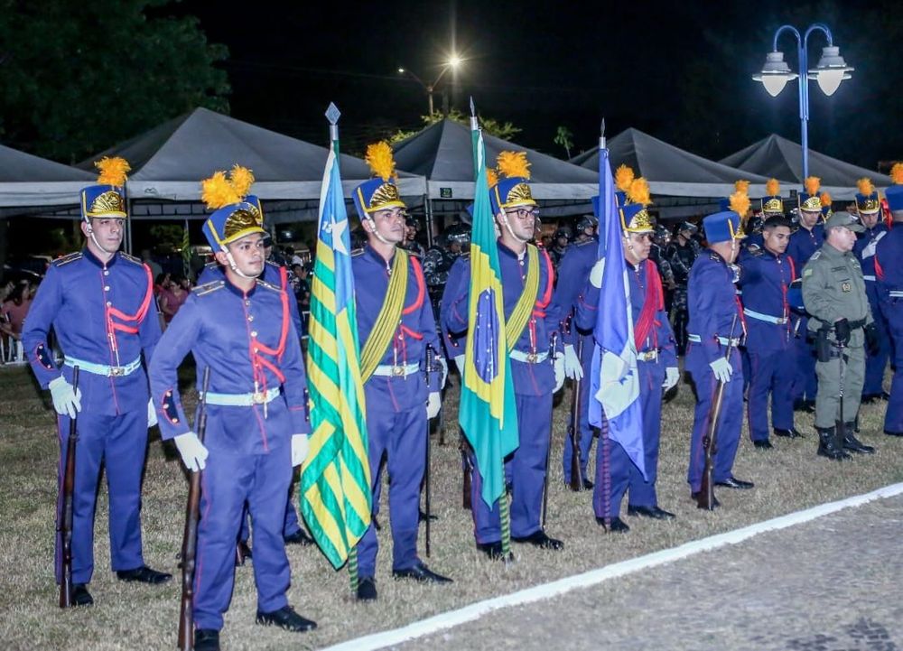 No aniversário de 189 anos da PM, Rafael anuncia convocação de mil aprovados no concurso até 2025