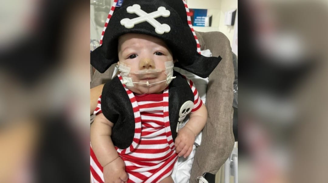 Arthur, filho de 11 meses do cantor Zé Vaqueiro