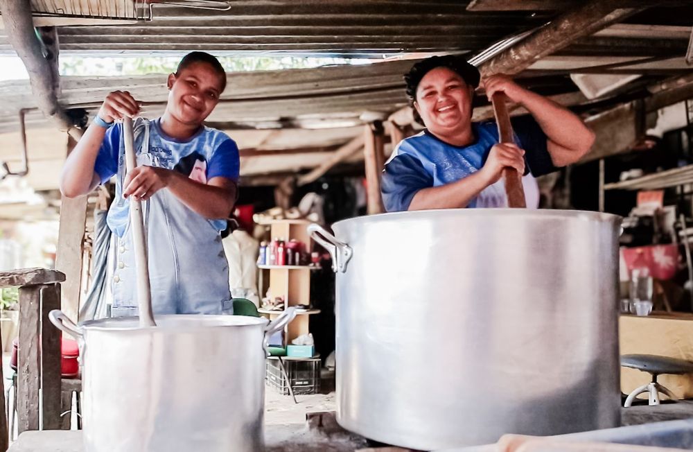 Projeto “Comida na Mesa”, organizado pela Casa Santa Dulce