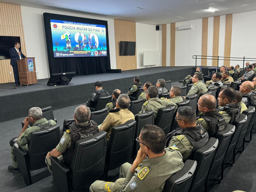 Polícia Militar do Piauí apresenta novas estratégias e ferramentas para os comandantes da corporação