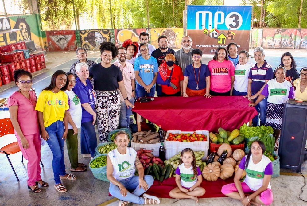 SAF entrega mais de 3 toneladas de alimentos para cinco cozinhas comunitárias de Teresina