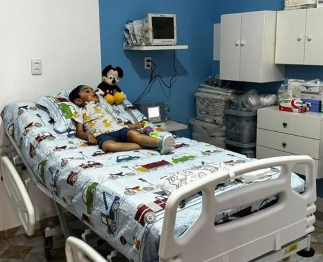 Criança com AME que morou 6 anos no Hospital Infantil tem alta e volta para casa no Maranhão