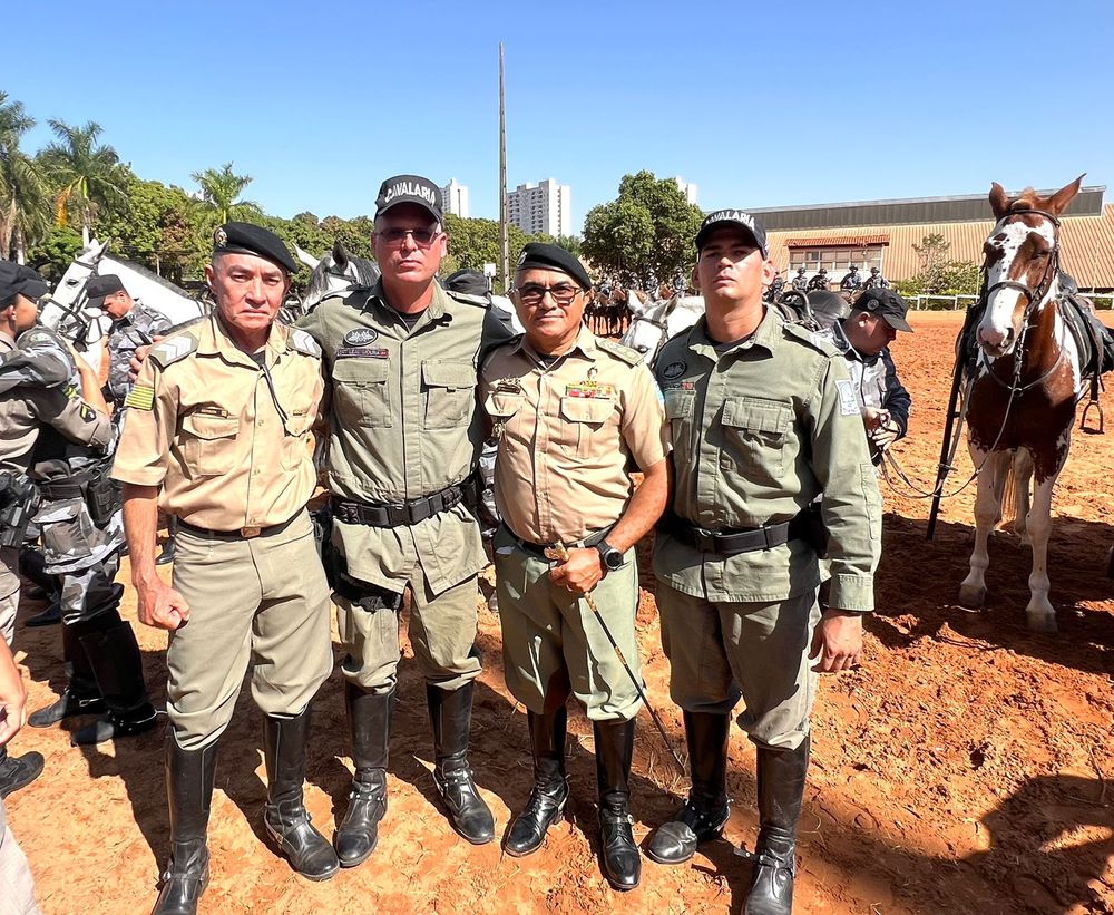 Sargento da Polícia Militar do Piauí conquista 2º lugar no Curso de Policiamento Montado da PM de Goiás