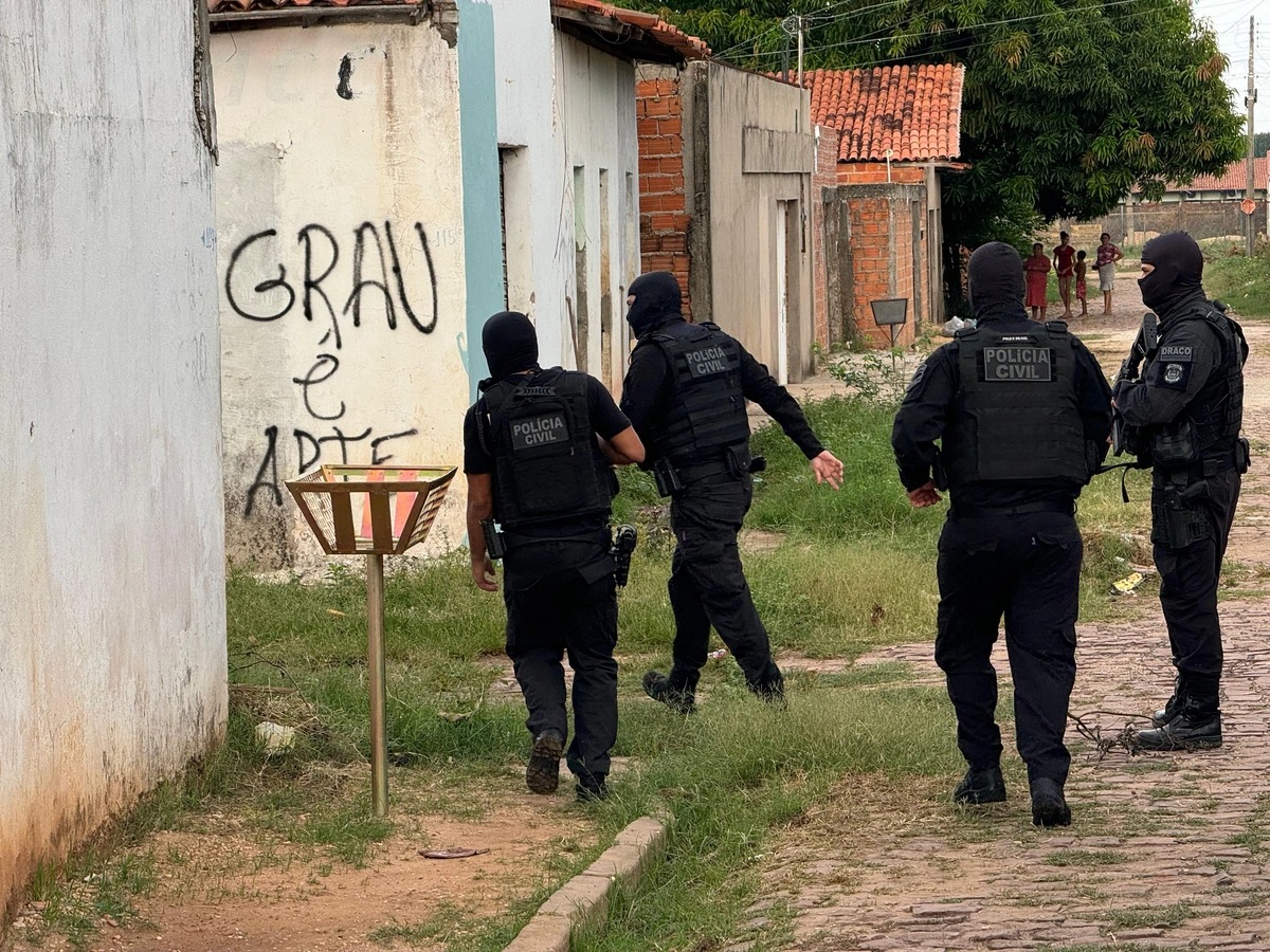 Operação da Polícia Civil em Teresina