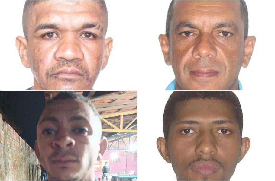 Aylan Cylas, Ismael Vieira, Marlon Gomes e Francisco Ald