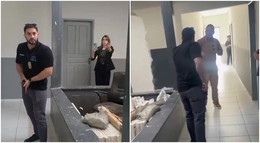Confusão dentro da delegacia de Codó-MA