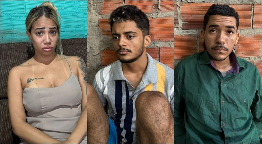 Letícia Ellen, Jorginho e Roberto Daniel