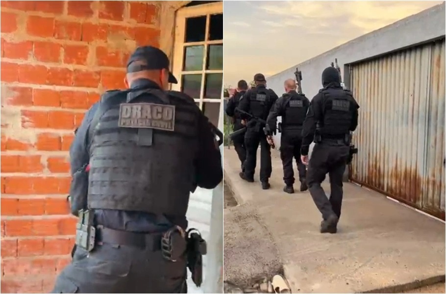 Operação do DRACO em Monsenhor Gil