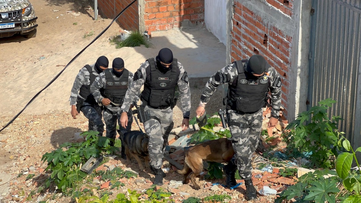 Operação na zona sul de Teresina
