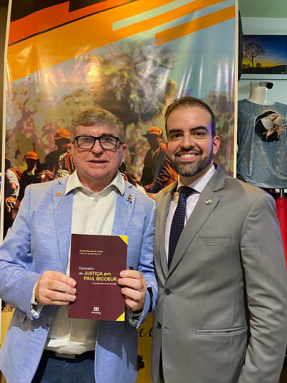 Ricardo Resende e Bruno Rocha (Foto: Arquivo Pessoal / Ricardo Resende)