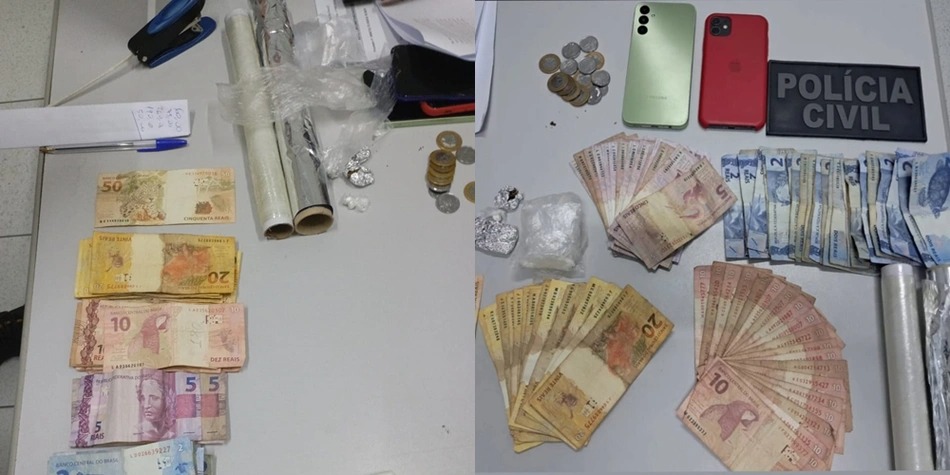 Polícia desarticula três pontos de venda de drogas em Parnaíba