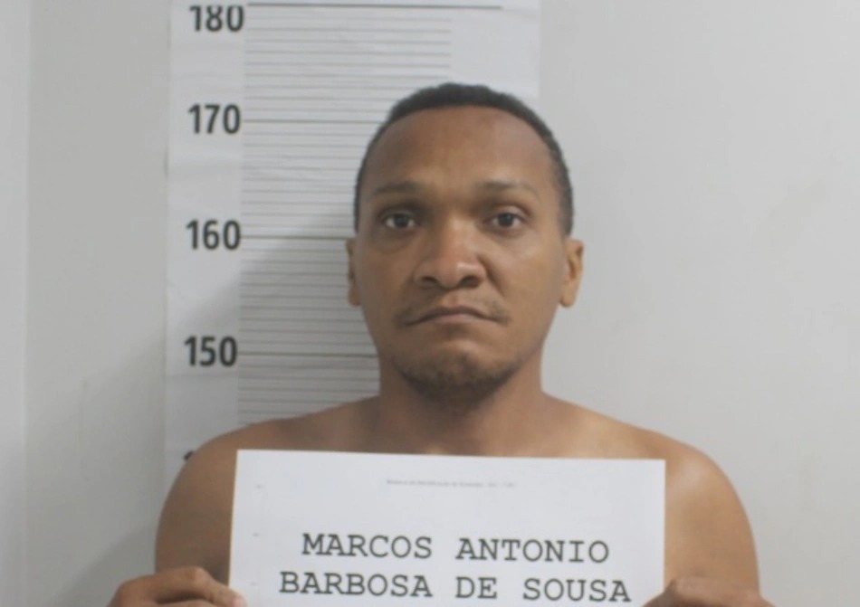 Marcos Antônio Barbosa de Souza, 36 anos, pelo crime de importunação sexual