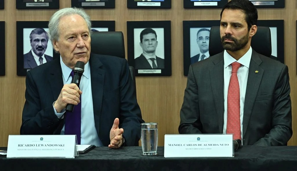 Ricardo Lewandowski e Manoel Carlos de Almeida Neto